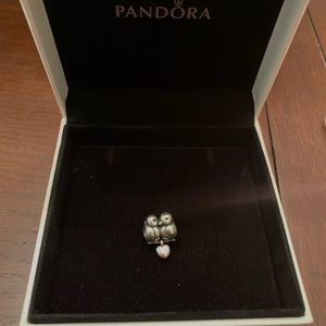 Retired Pandora Love Birds Charm